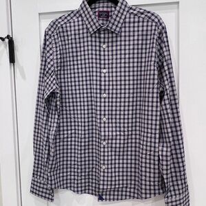 Mens Large Slim Fit UNTUCKit Button Down Shirt